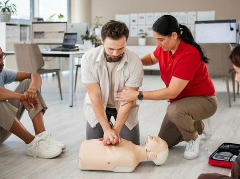 Formation professionnelle sécurité incendie en intérieur